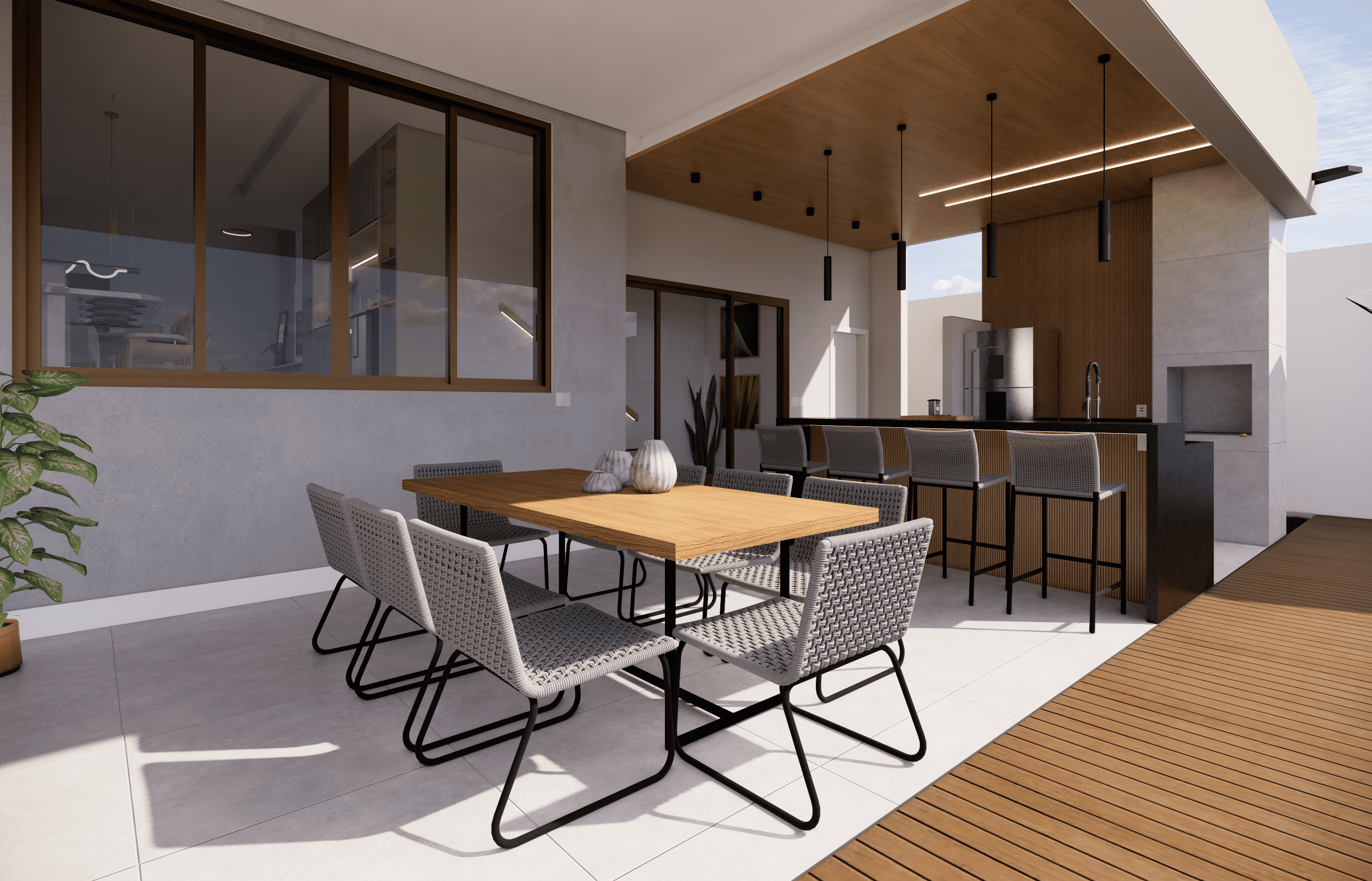 Casa Green Park|Espaço Gourmet