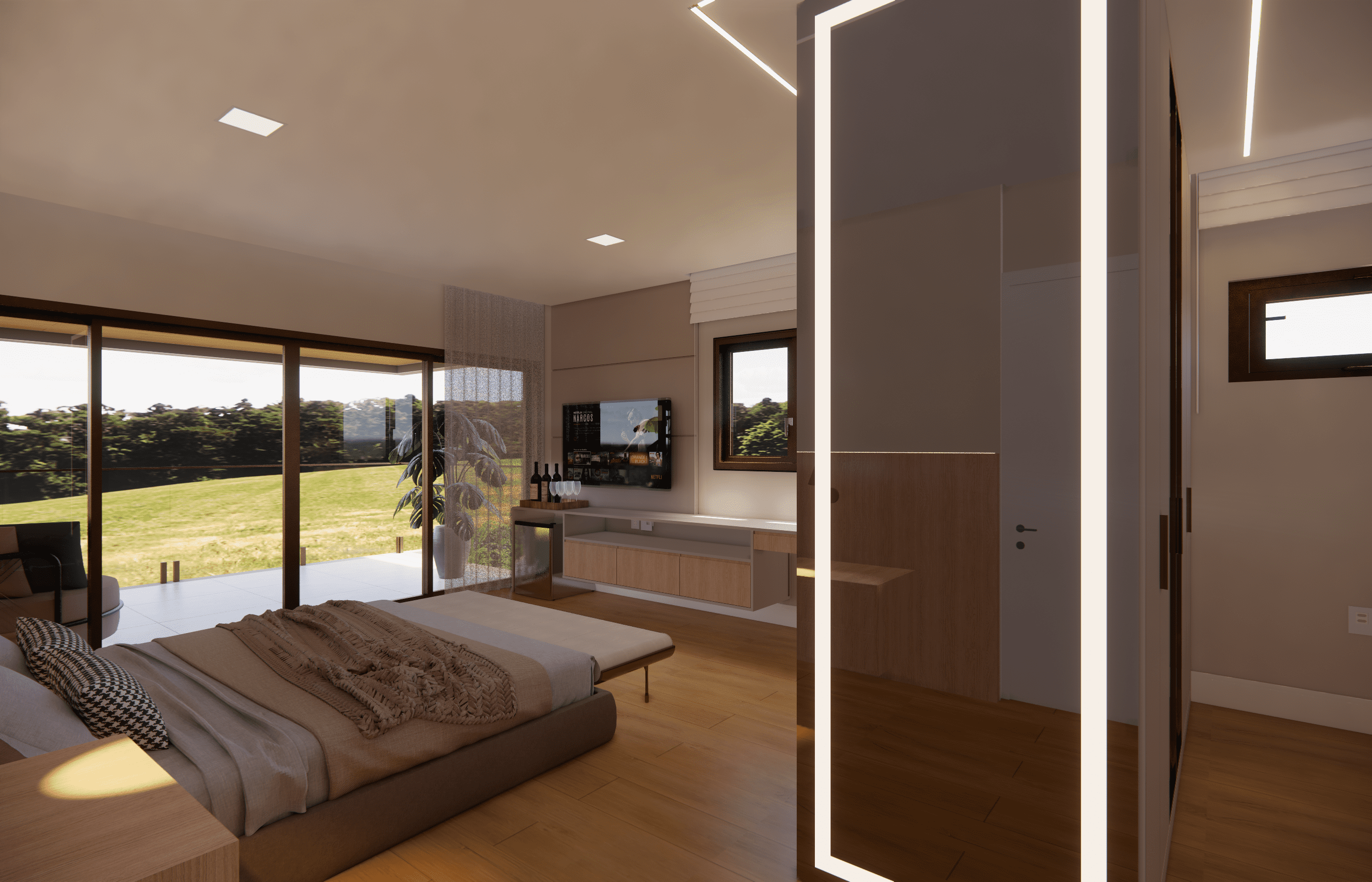 Casa Green Park|Suíte Master