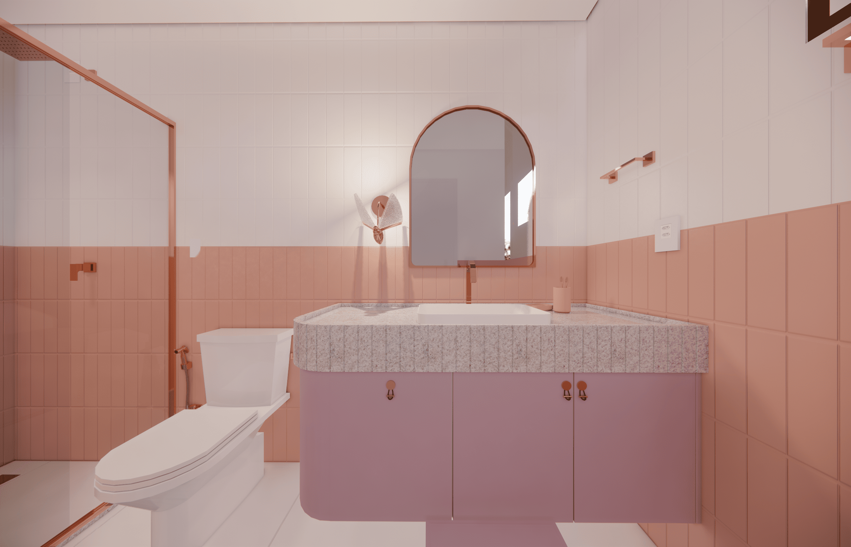 Casa Green Park|WC Suíte Filha